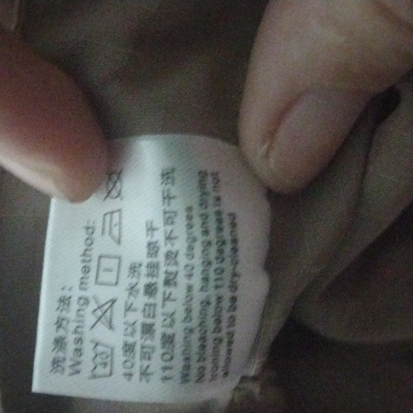 Men’s Tan Cargo Pants XL – 100% Polyester, Utility Trousers NWOT - Picture 5 of 5